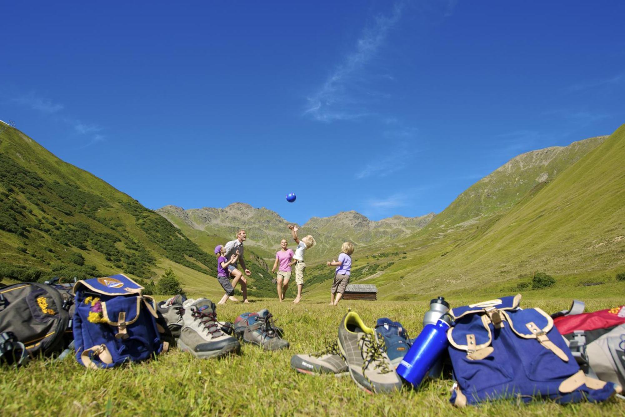 Apart Sonnenplateau Serfaus Esterno foto